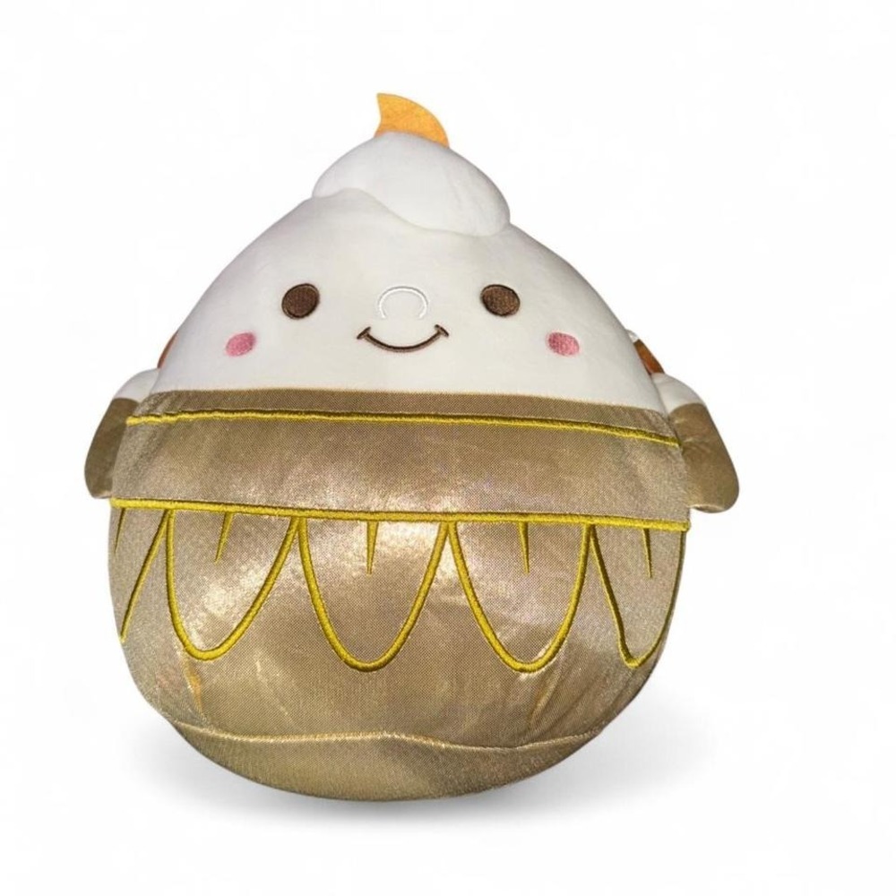 Beauty &‎ The Beast Candle Lumiere Gold Squishmallows Pillow by Disney